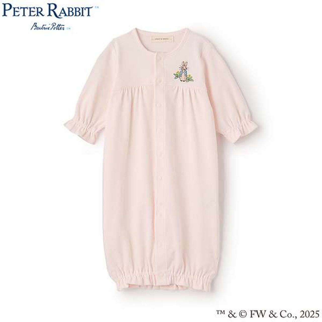 Peter Rabbit (TM) 2 WAY All-in-One,Pink, large image number 0