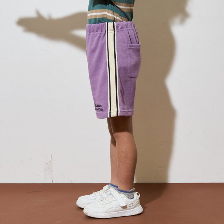 4-Length Side Line Sweatpants,Violet, medium image number 2