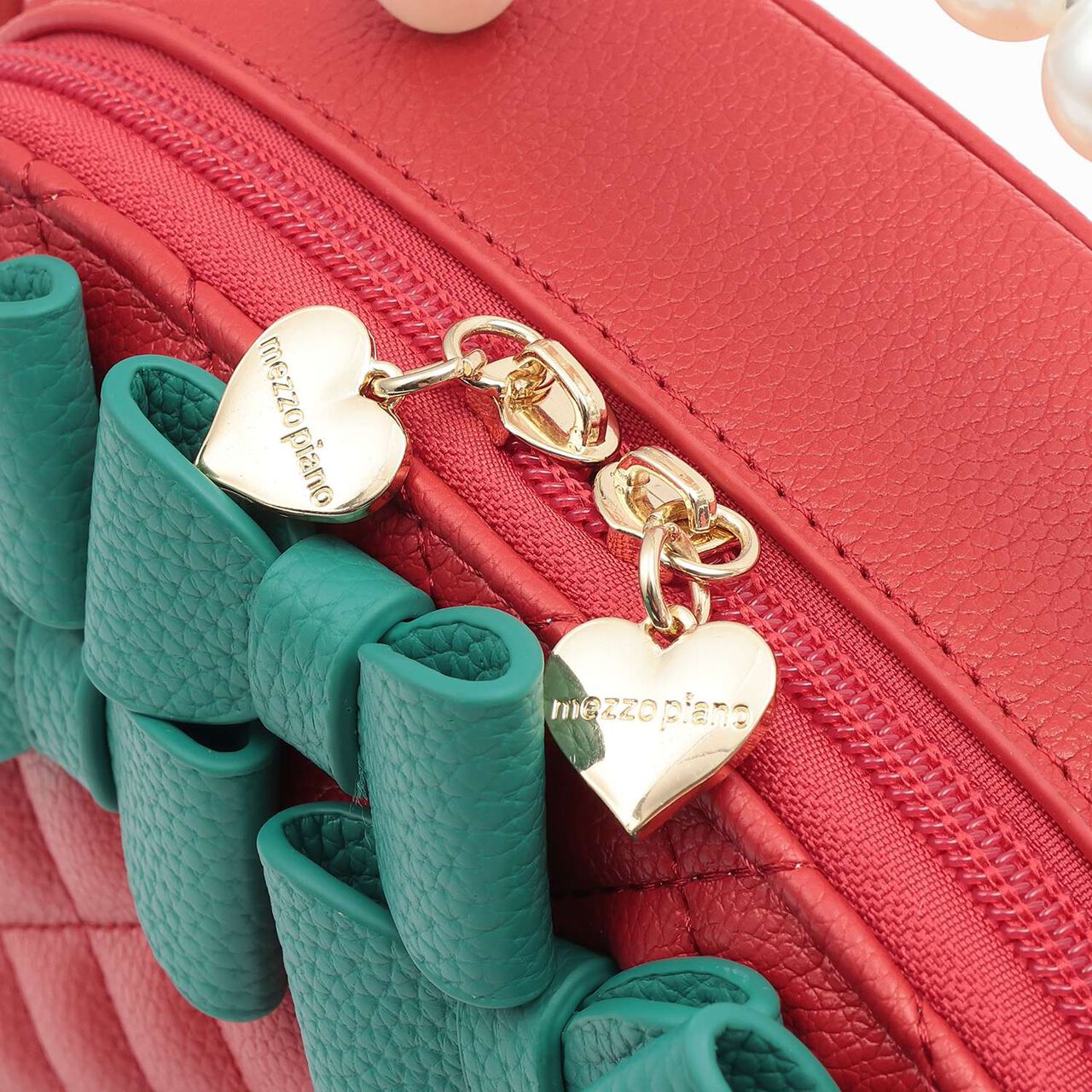 Strawberry Shoulder Bag,Red, large image number 7