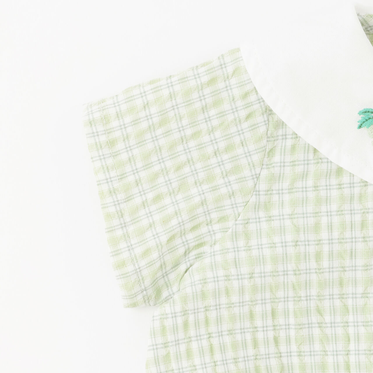 Fruit Collar Romper,Yellow, large image number 9