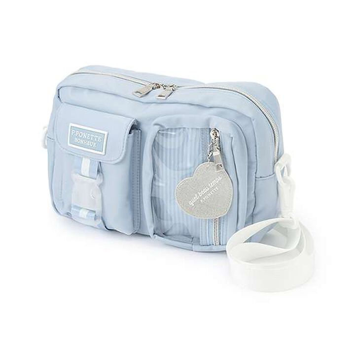 Casual Shoulder Bag with Charm,, medium