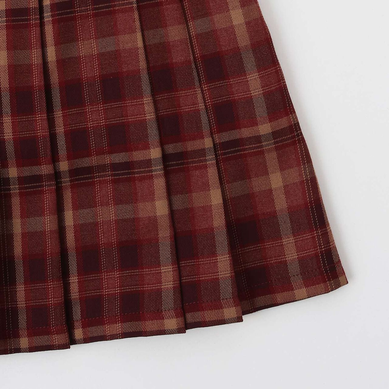 [AMI] Random Pleated Skirt-Pants,Black, large image number 6