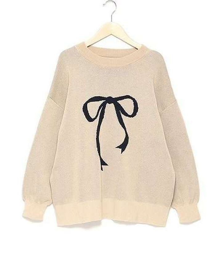 Assorted Jacquard Knitwear,Off white, medium image number 5