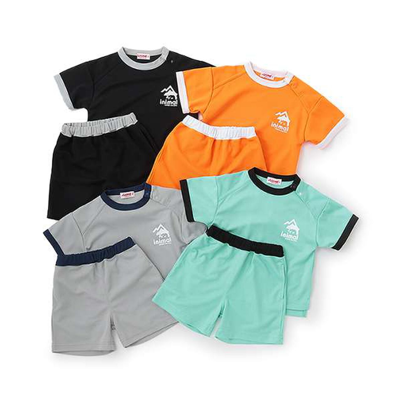 [Quick-Dry] Honeycomb Mesh Outfit Set,Orange, large image number 13