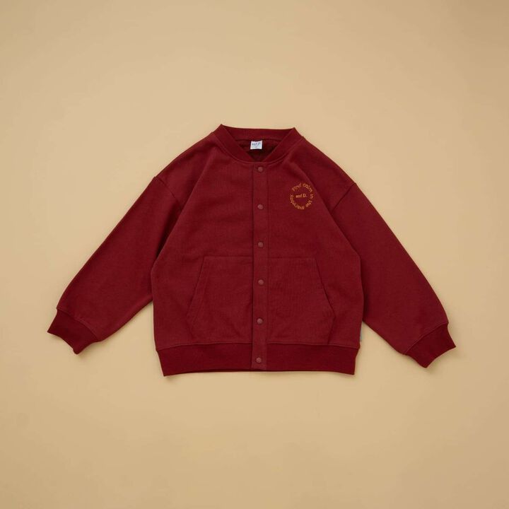 Sweatshirt Crew Neck Cardigan,Black, medium image number 8