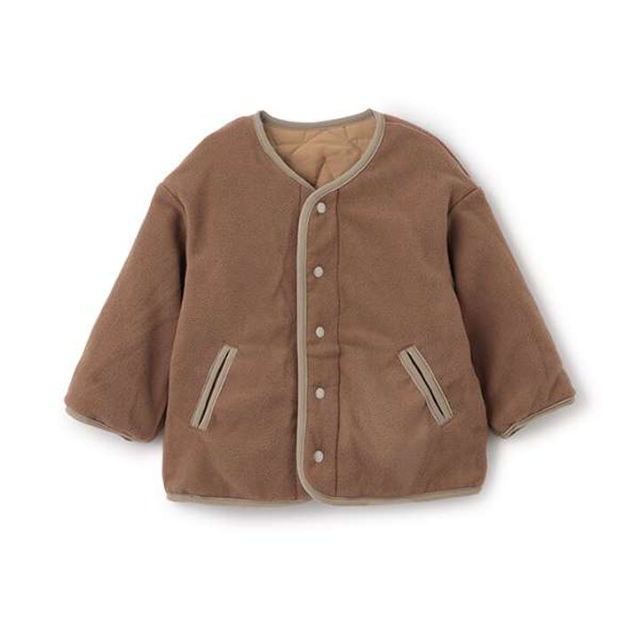 Star Quilt Blouson,Navy, medium image number 5