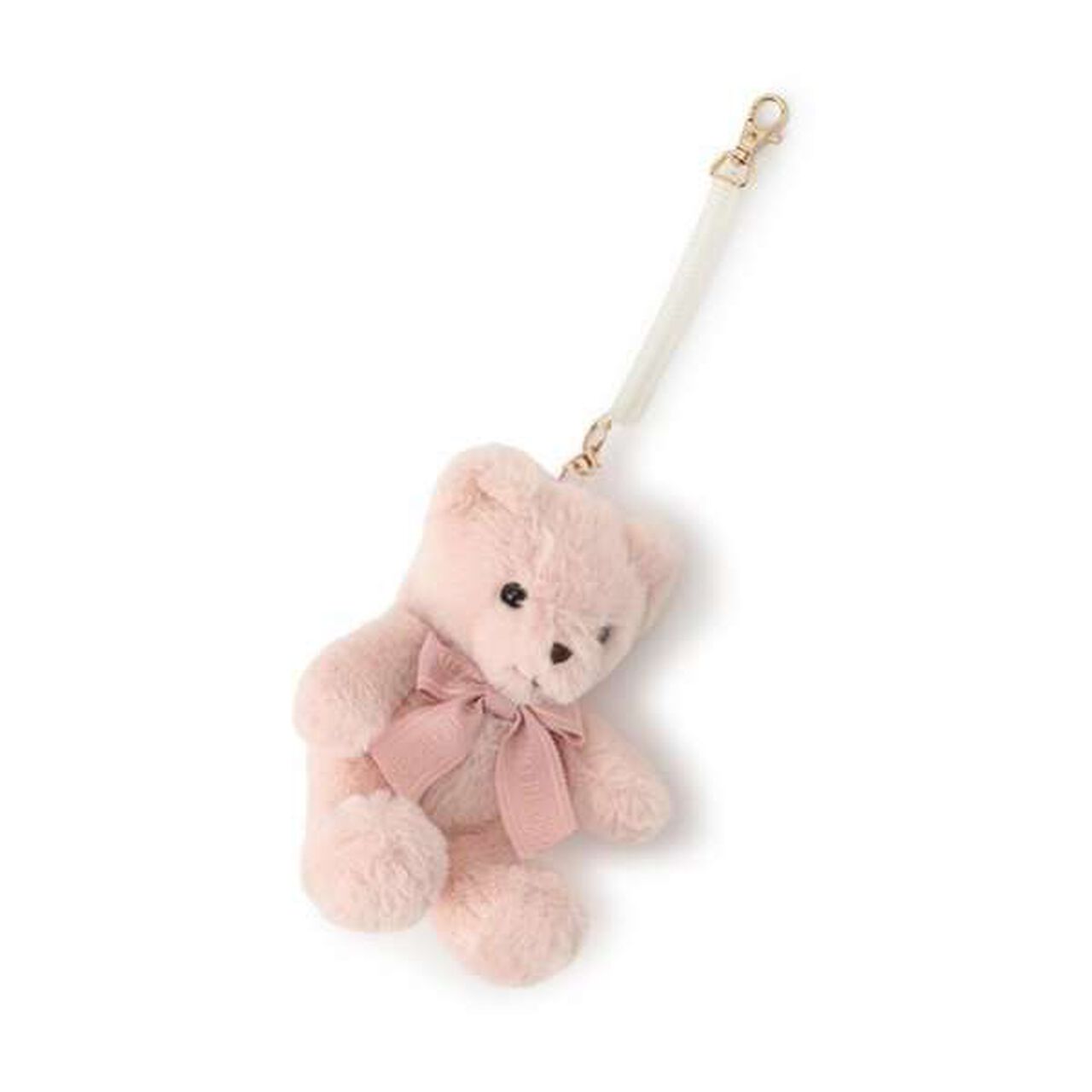Bear Plush Toy Pass Case,Light beige, large image number 15
