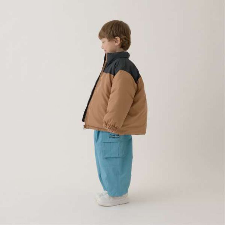 Versatile Bi-Color Puff Jacket,Camel, medium image number 11