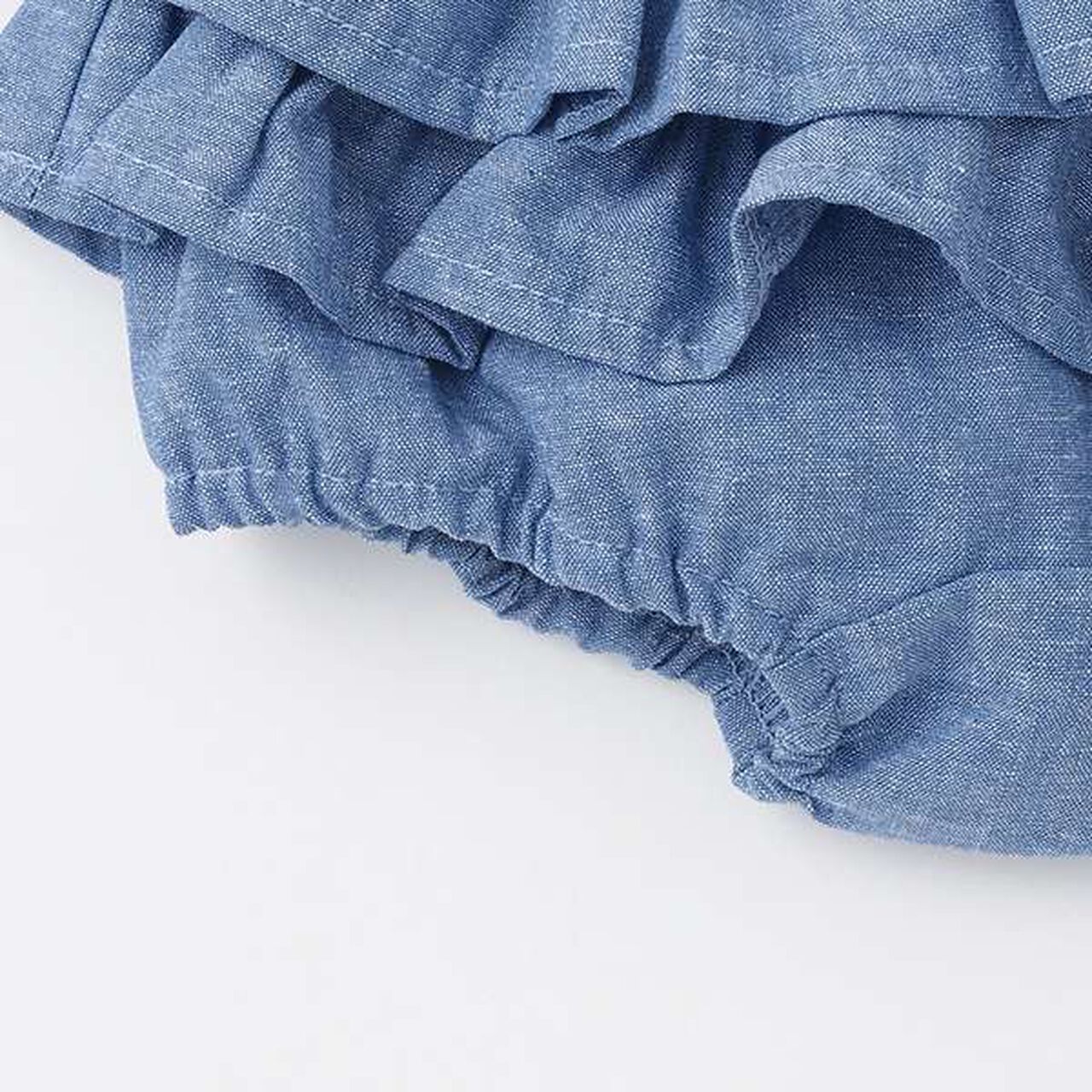 Frill Cover Pants,Brown, large image number 5