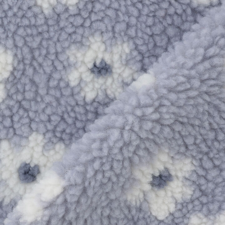 [Light and Fluffy] Jacquard Boa Jacket,Light blue, medium image number 9