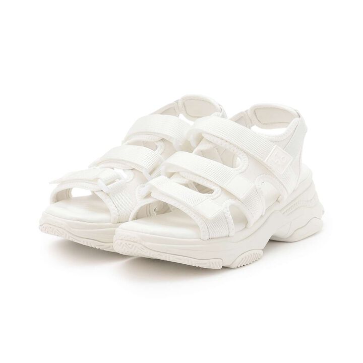 [LTXC] Three-Strap Belt Sandals,Off white, medium image number 3