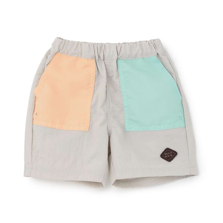 [Nylon] Land and Water Use Half-Length Shorts,Striped, medium image number 5
