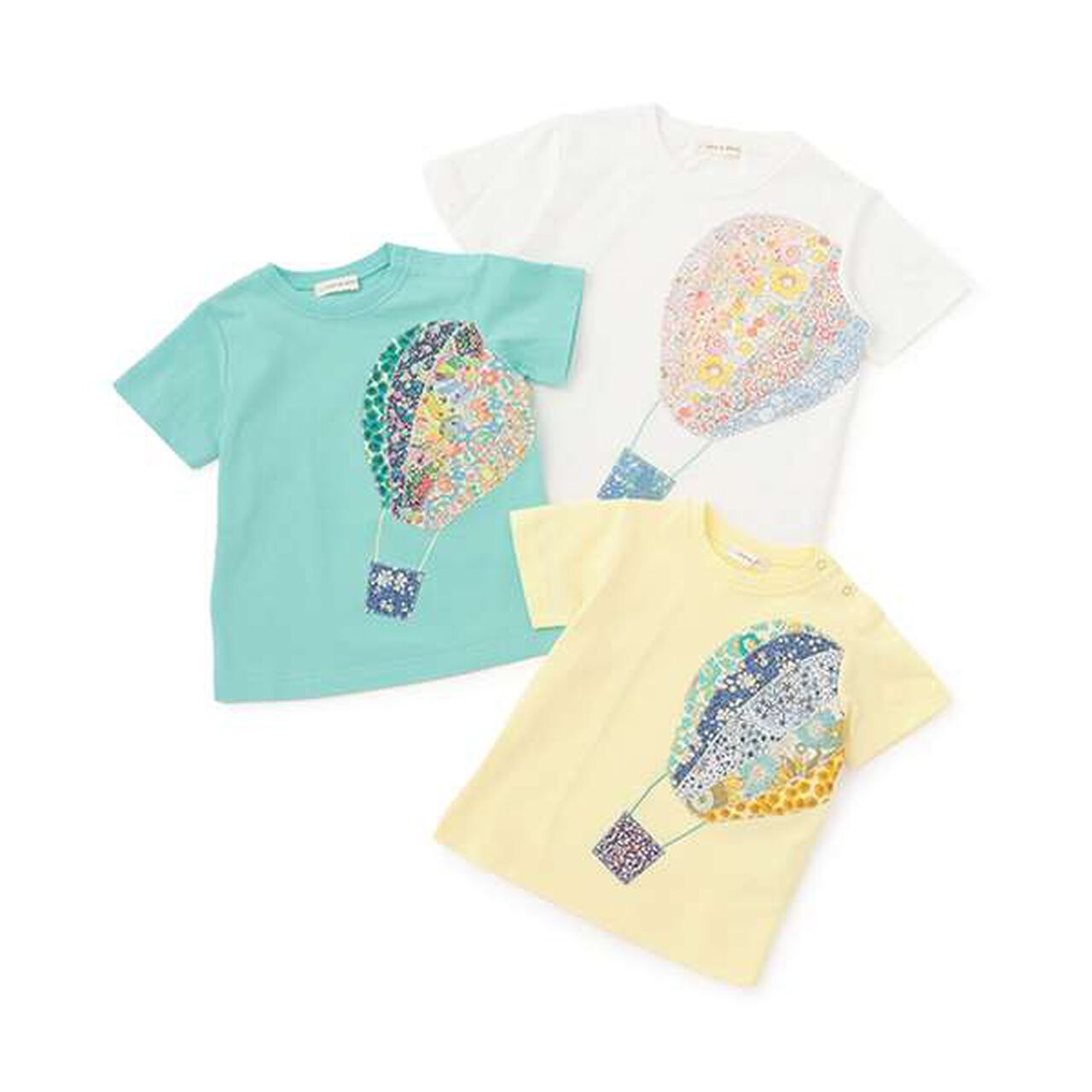 Liberty Balloon Short Sleeve T-Shirt,Lemon yellow, large image number 2