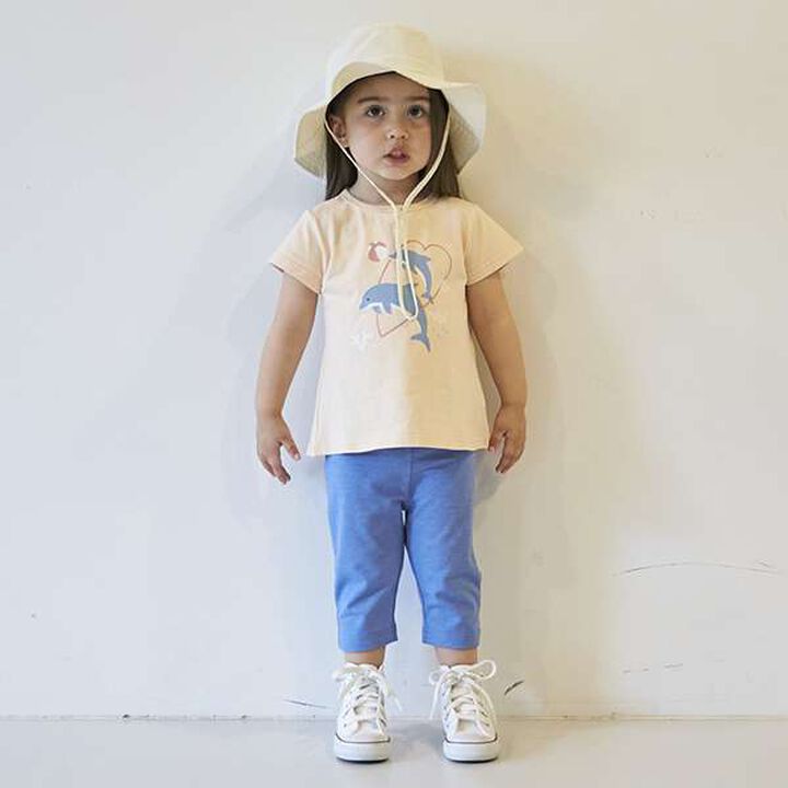 Petite Play Girls' 7/8 Leggings,Blue, medium image number 0