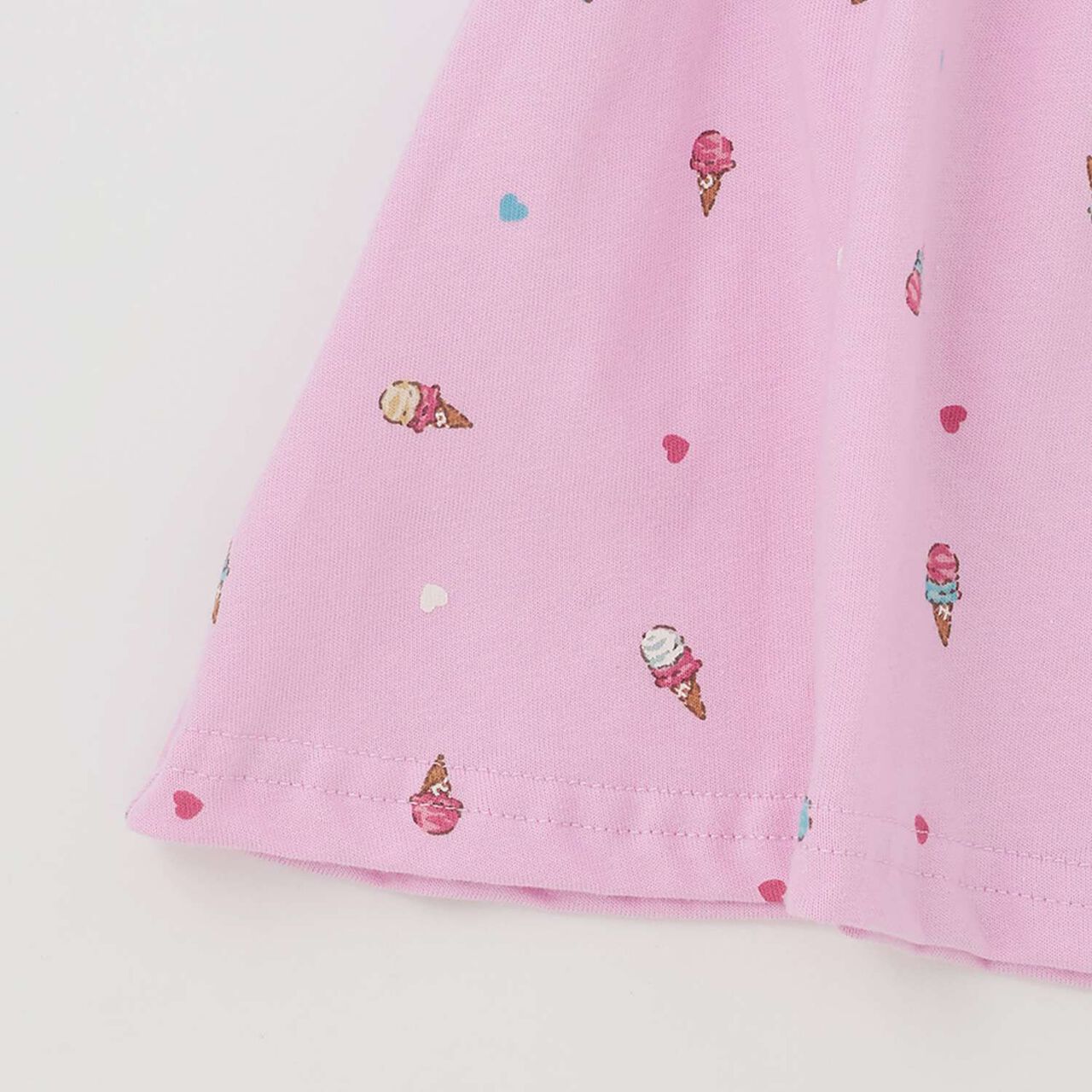 [Web Exclusive] GIRLS Short-Sleeve Pajamas,Ivory, large image number 6