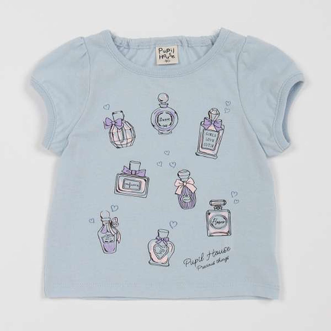 Perfume Bottle T-Shirt,Sax blue, large image number 0