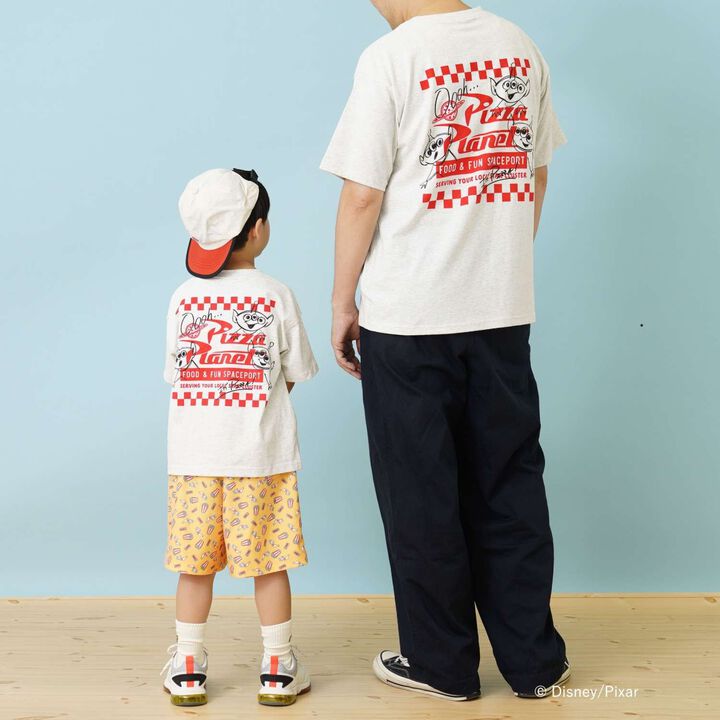 [Disney-Pixar-Toy Story] Alien Wide Short Sleeve T-Shirt,Milky white, medium image number 7