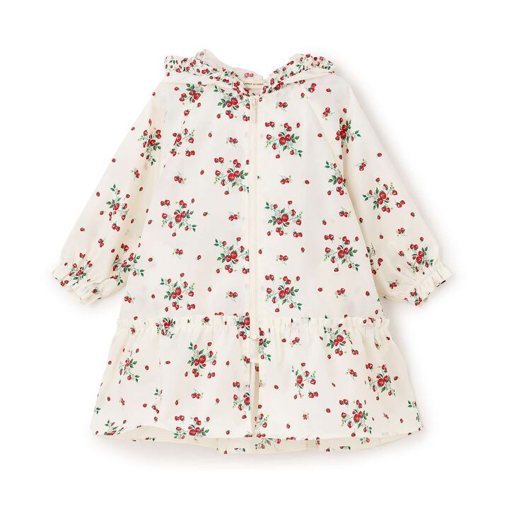Wild Strawberry Raincoat,, medium