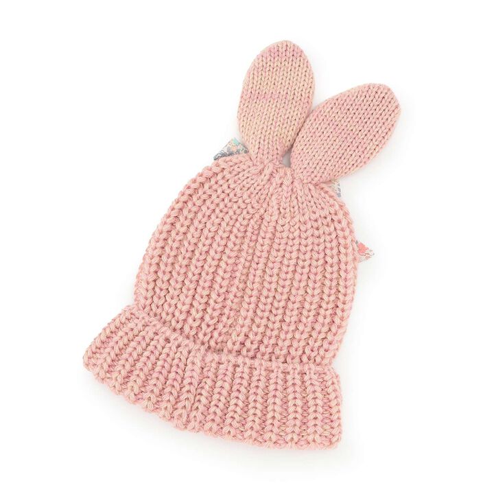 Bunny Ear Beanie,Pink, medium image number 1
