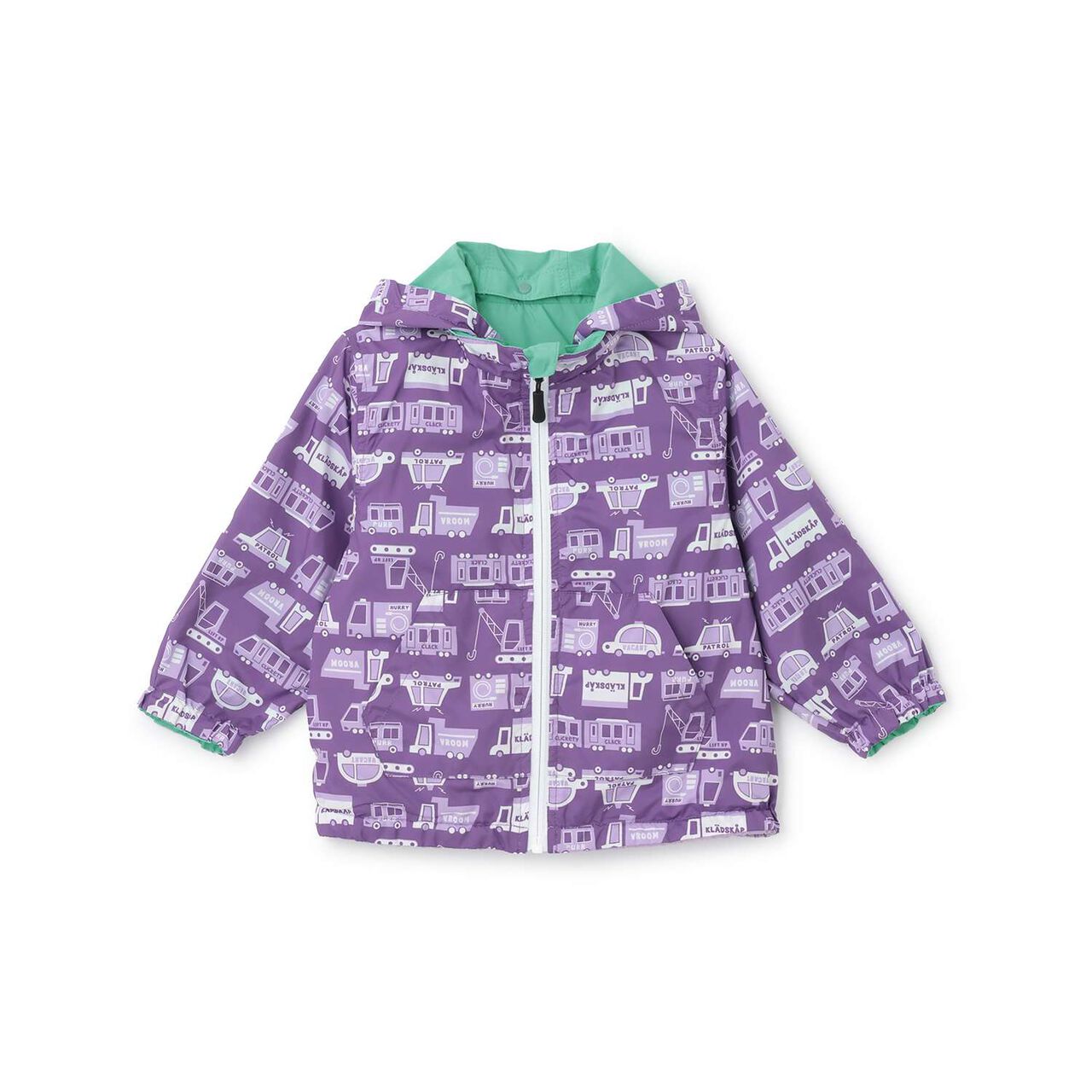 Reversible Vehicle Windbreaker,Emerald green, large image number 2