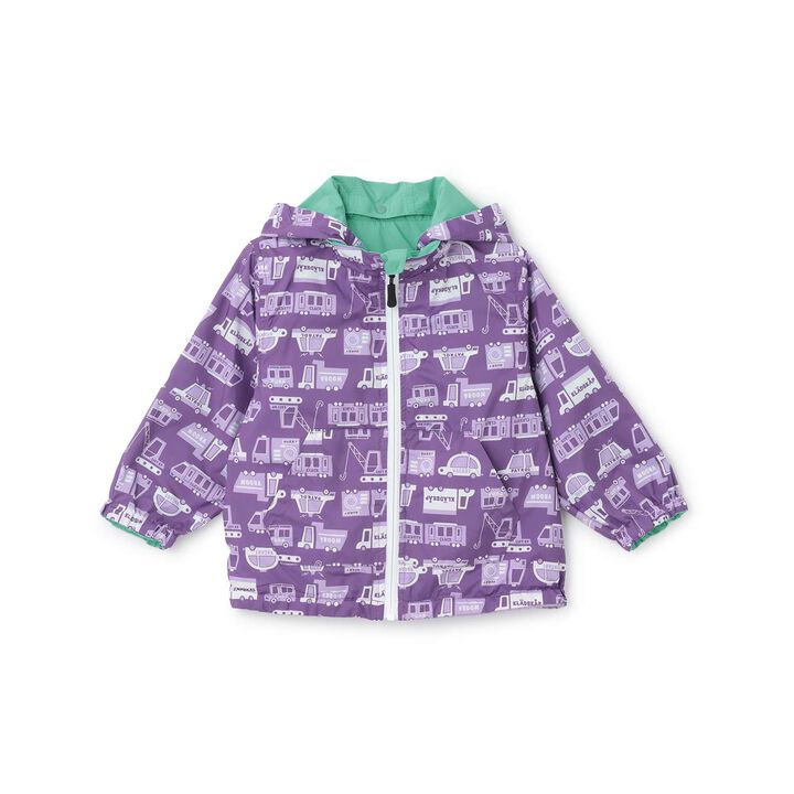 Reversible Vehicle Windbreaker,Emerald green, medium image number 2