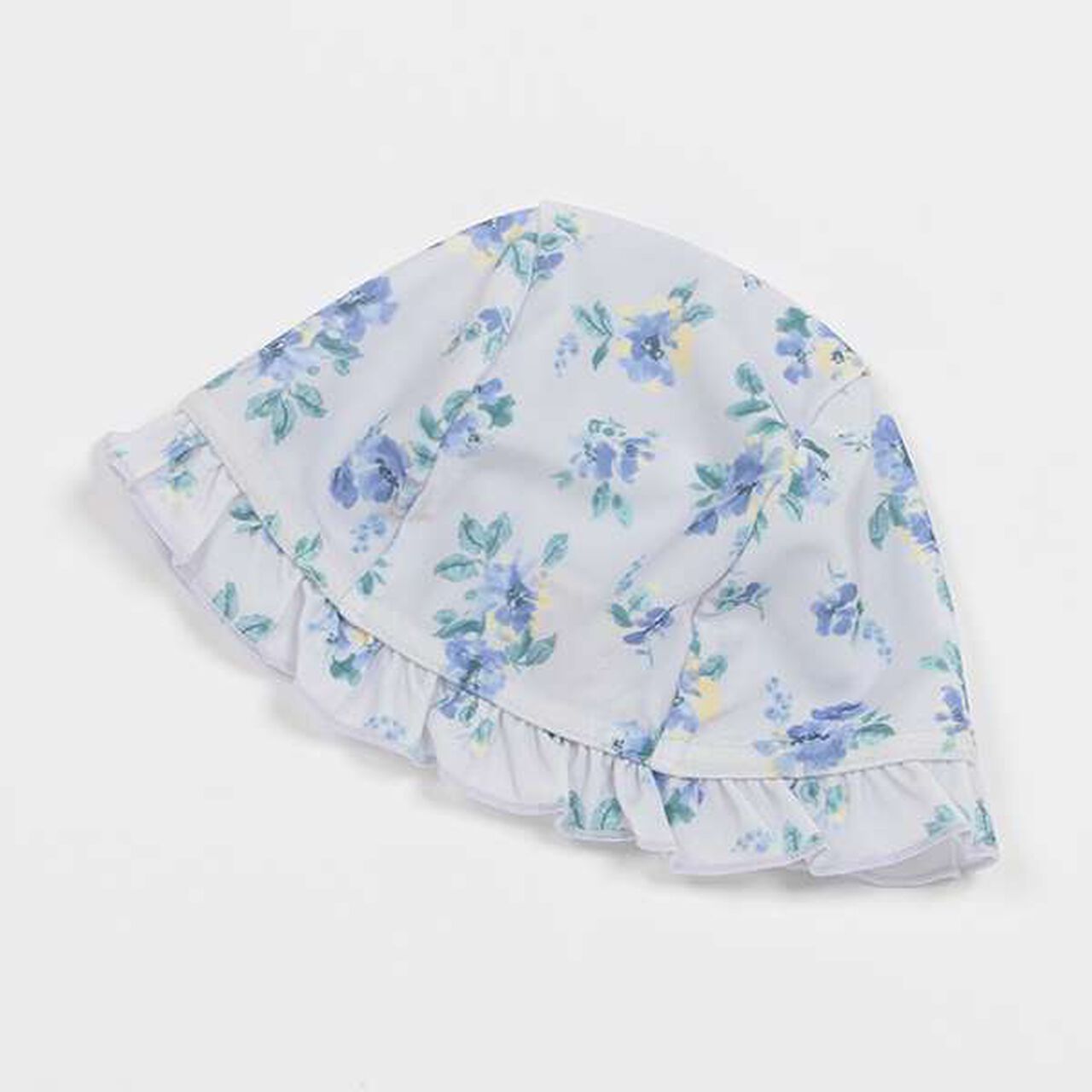 Floral Swim Cap,Off white, large image number 5