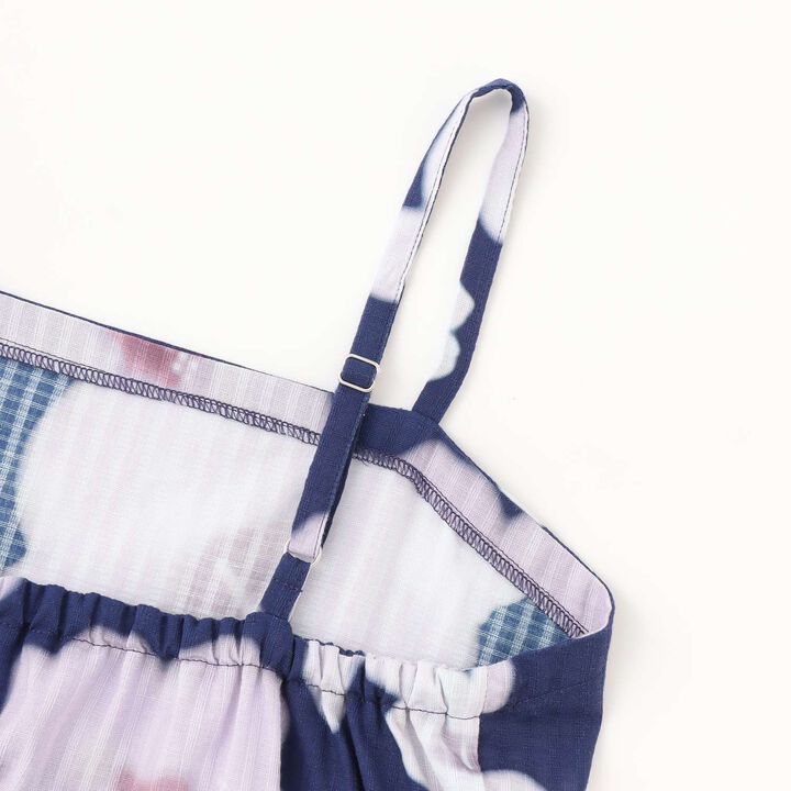 Floral Pattern Two-Piece Yukata,Pearl white, medium image number 20