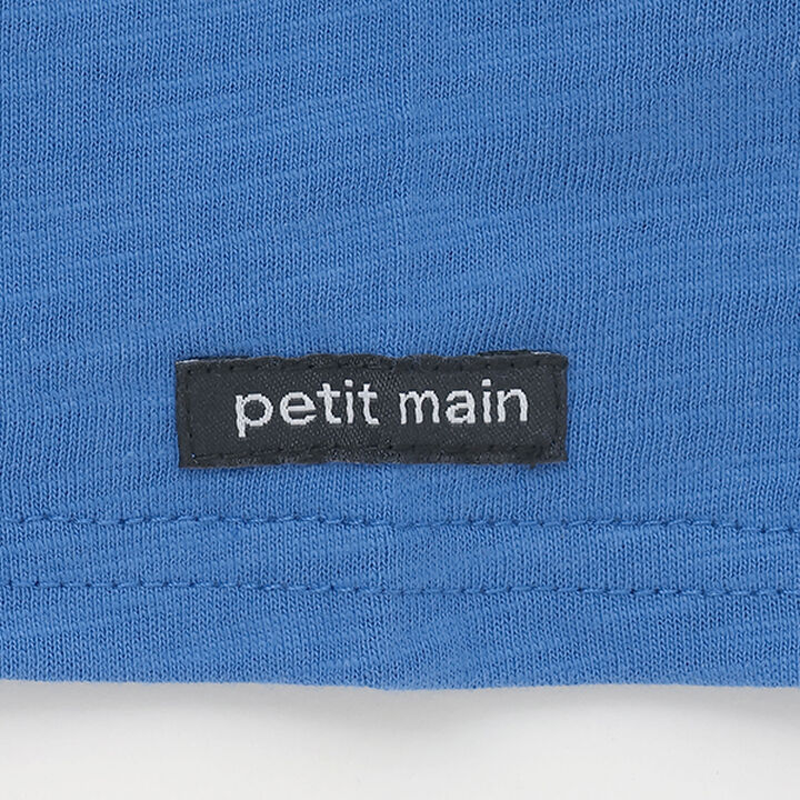 [Shinkansen] Hem Checkered Appliqué Short Sleeve T-Shirt,Ivory, medium image number 10