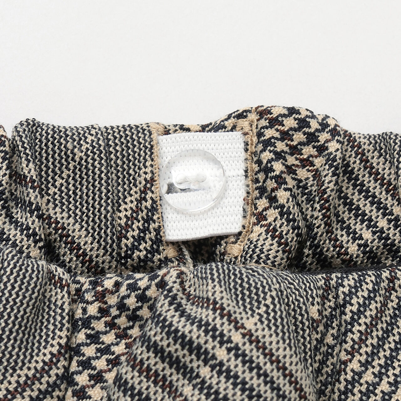 Peplum Balloon Skirt with Shorts,Blue, large image number 9