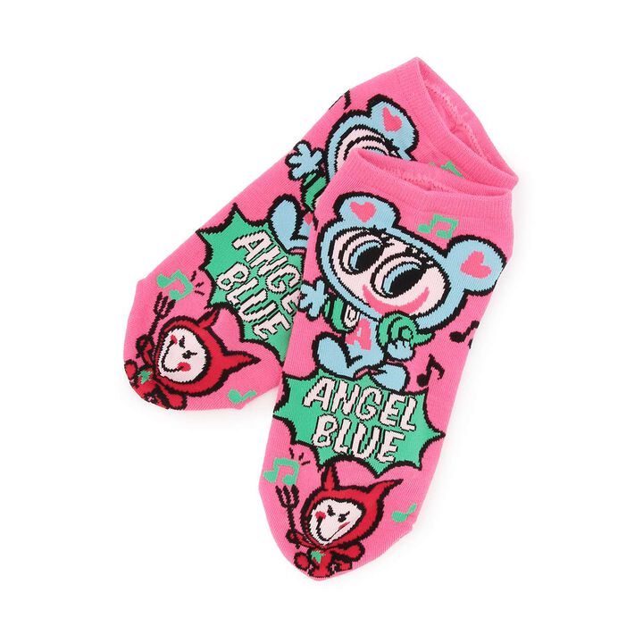 [Angel Blue] Mr. Nakamura Headphones Sneakers,Pink, medium image number 0