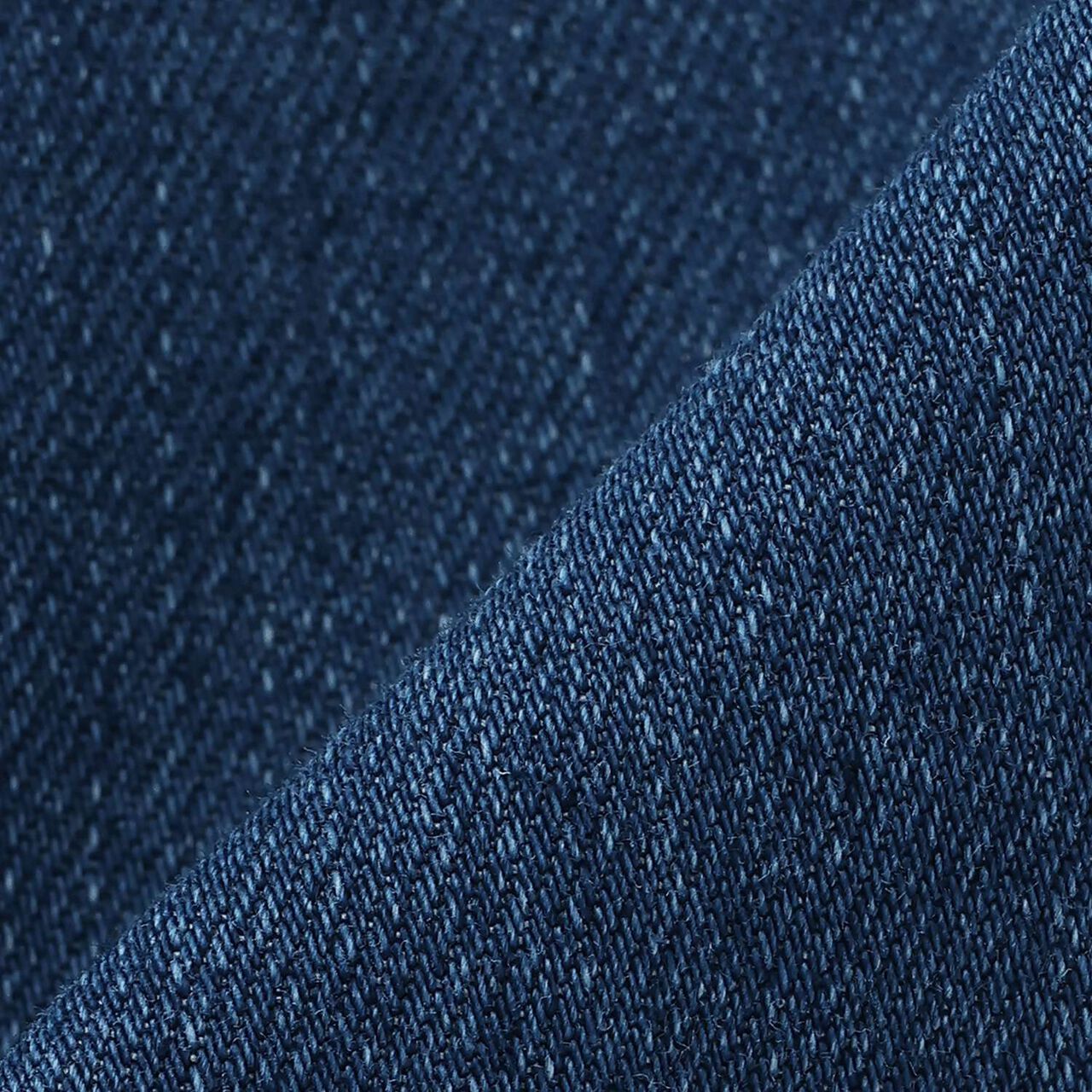 Link Denim Straight Pants,Navy, large image number 7