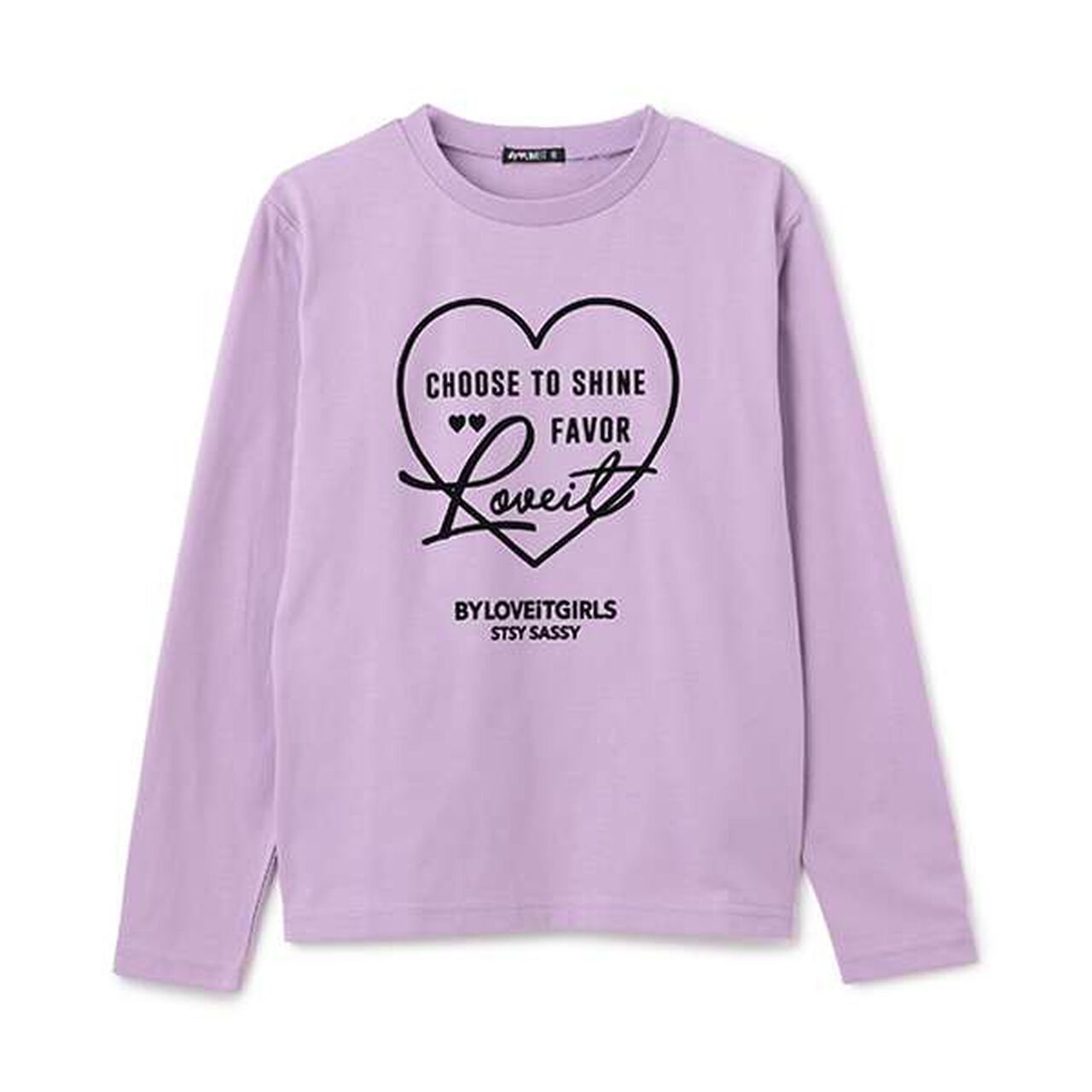 Heart Long Sleeve T-Shirt,Off white, large image number 7