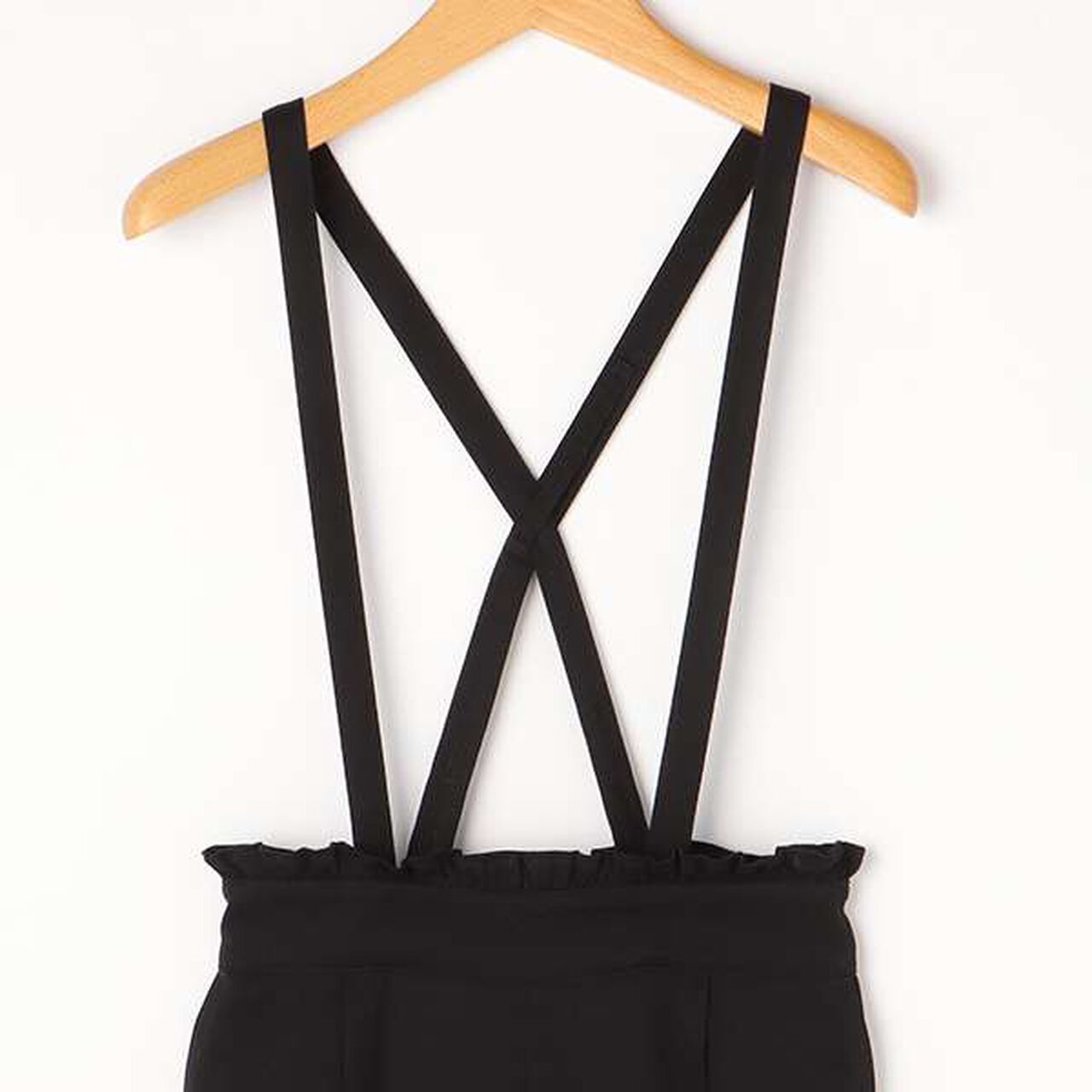 Suspender Long Pants,Black, large image number 4