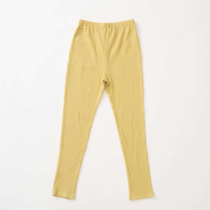 [365D.] Anti-Stain Ribbed Leggings,Mustard, medium image number 12
