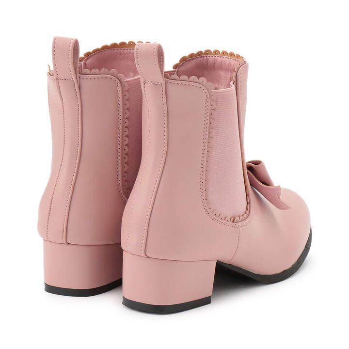 Ribbon Side Gore Boots,Black, medium image number 1