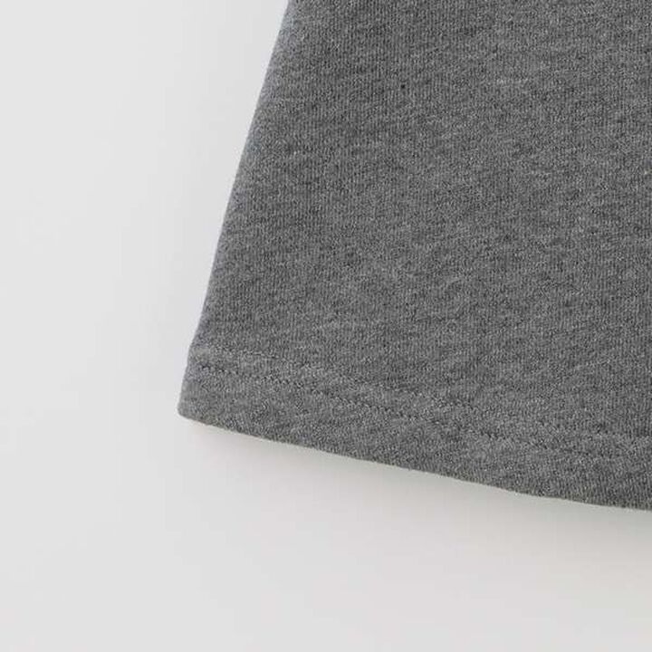 Boa Fabric Pocket Fleece One-Piece Dress,Gray, medium image number 6