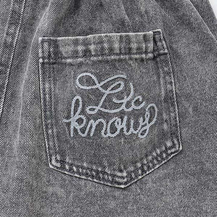 Chic Contrast Skirt,Blue, medium image number 6