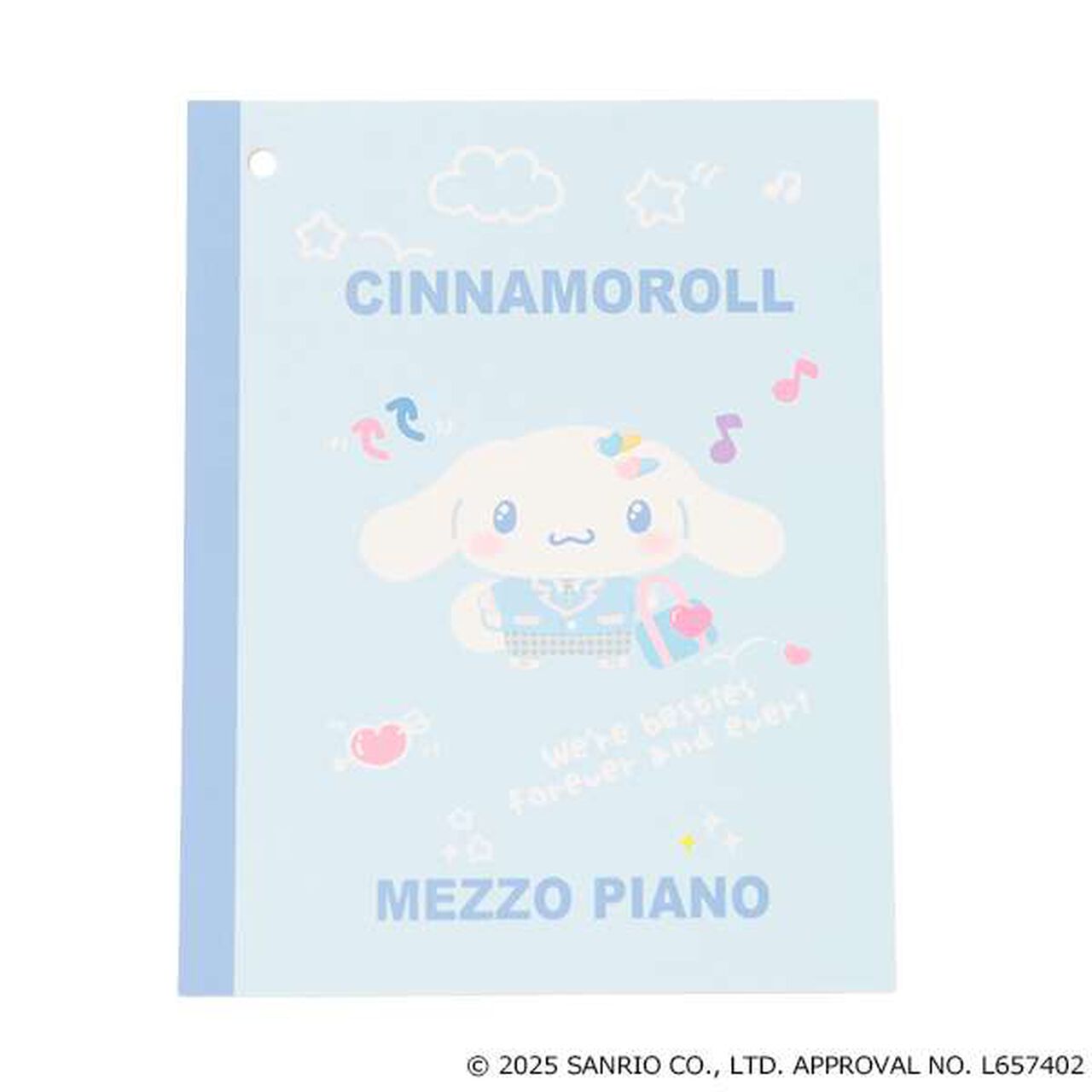 [My Melody & Cinnamoroll] Best & Blouse Set,Sax blue, large image number 13