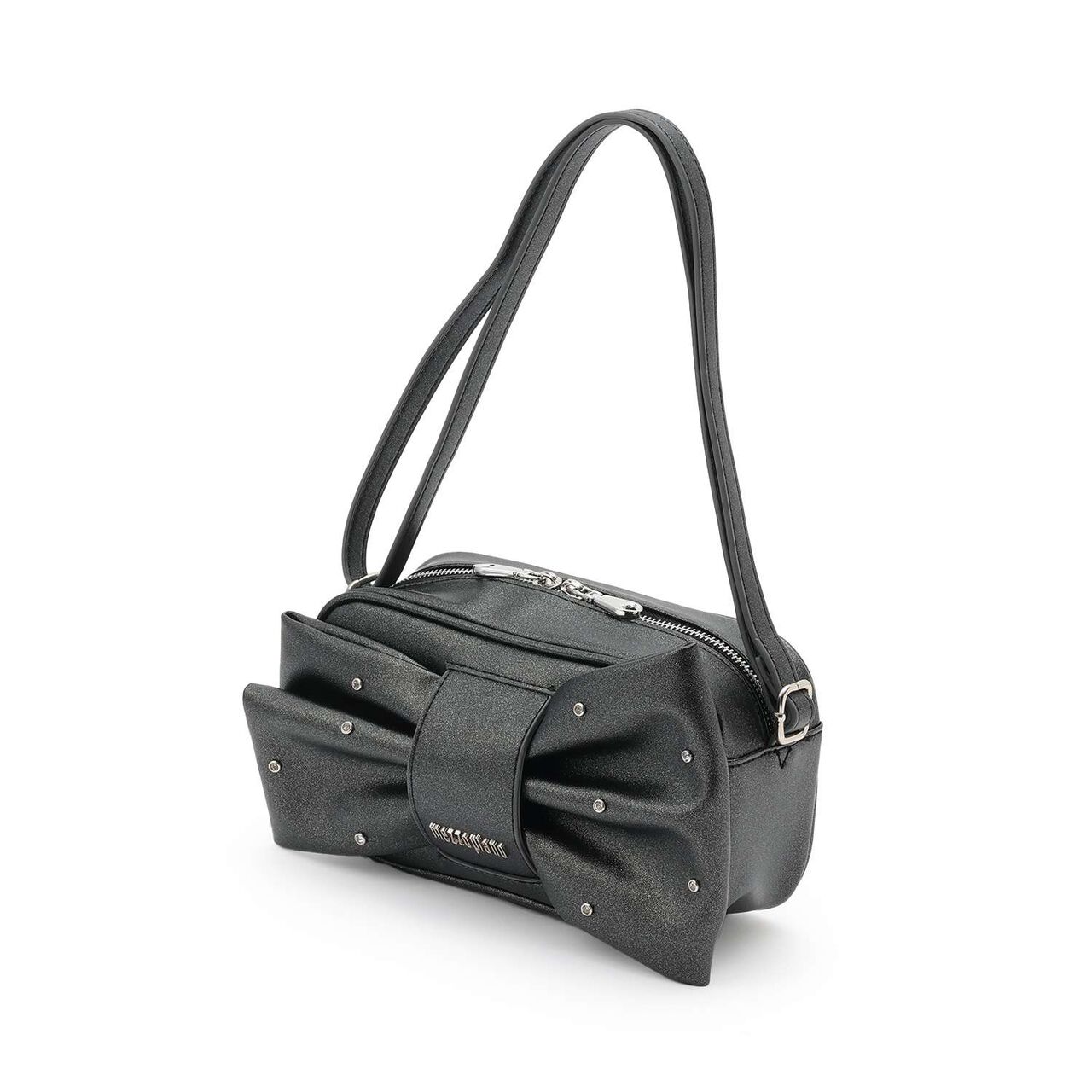 Ribbon Shoulder Bag,Light pink, large image number 4