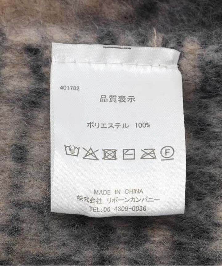 Checkered Scarf [Korean Fashion],Gray, medium image number 4