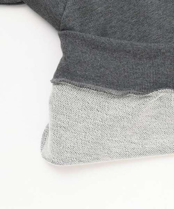 Stone Ribbon Sweatshirt [Korean Fashion],Ivory, medium image number 7