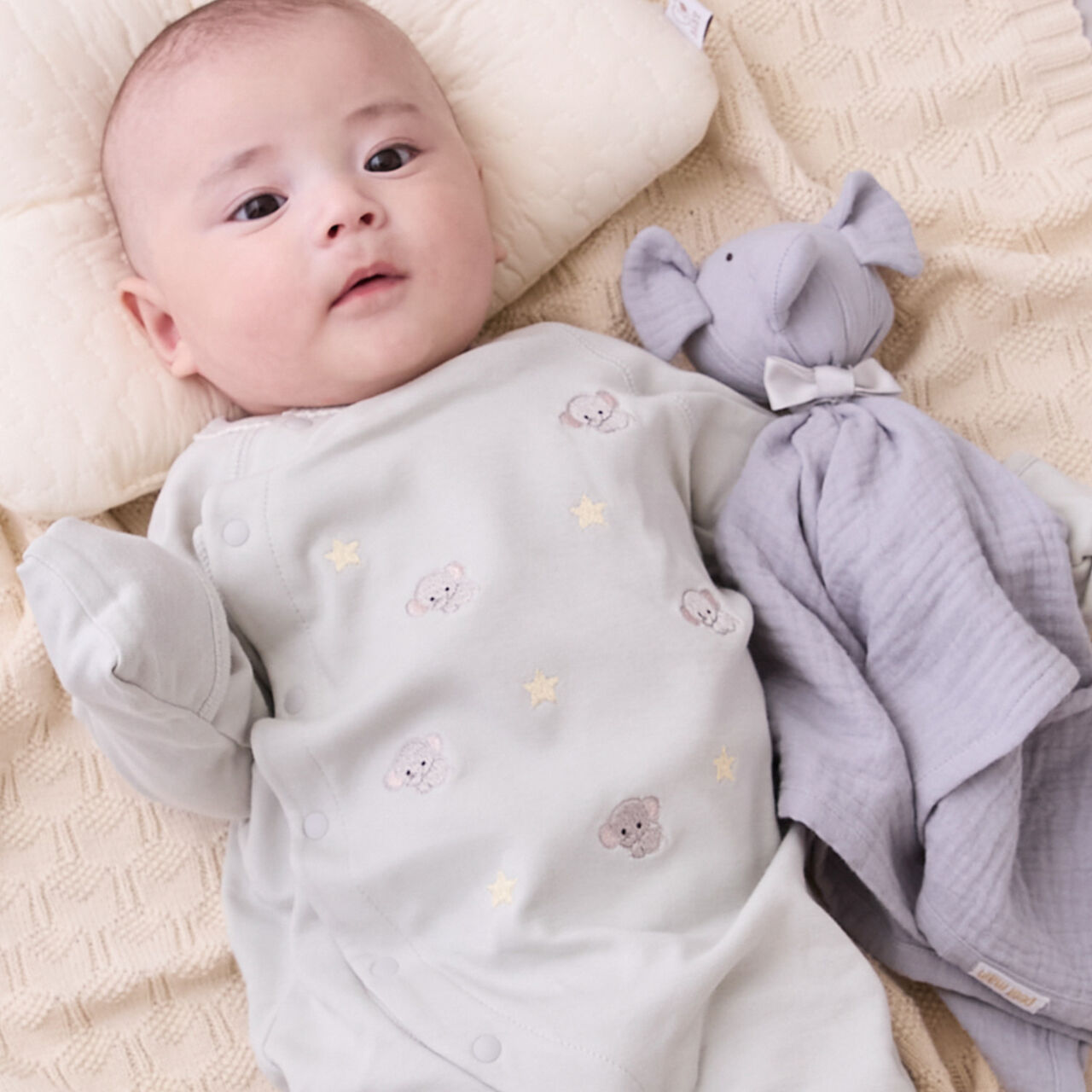 Animal Blanket,Light blue, large image number 0