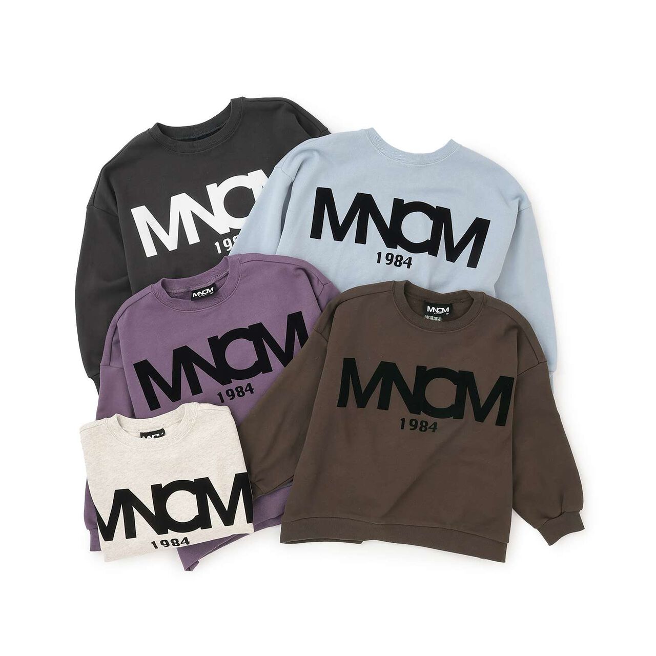 [Muteki Sweatshirt] Stain-Resistant, Quick-Dry & Anti-Pill Wide Sweatshirt [MNCM],Purple, large image number 10