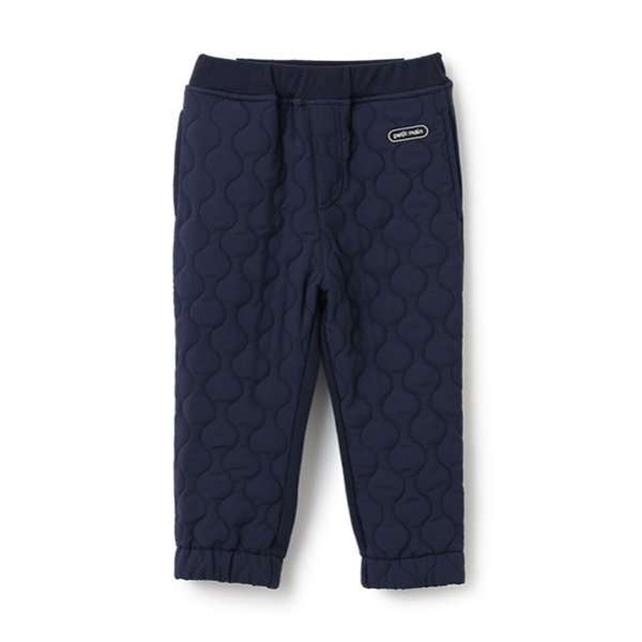 Color Block Quilted Pants,Navy, large image number 0