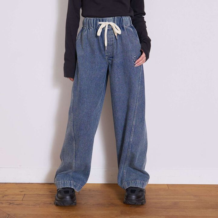 Easy Pull-On Summer Pants,Gray, medium image number 1