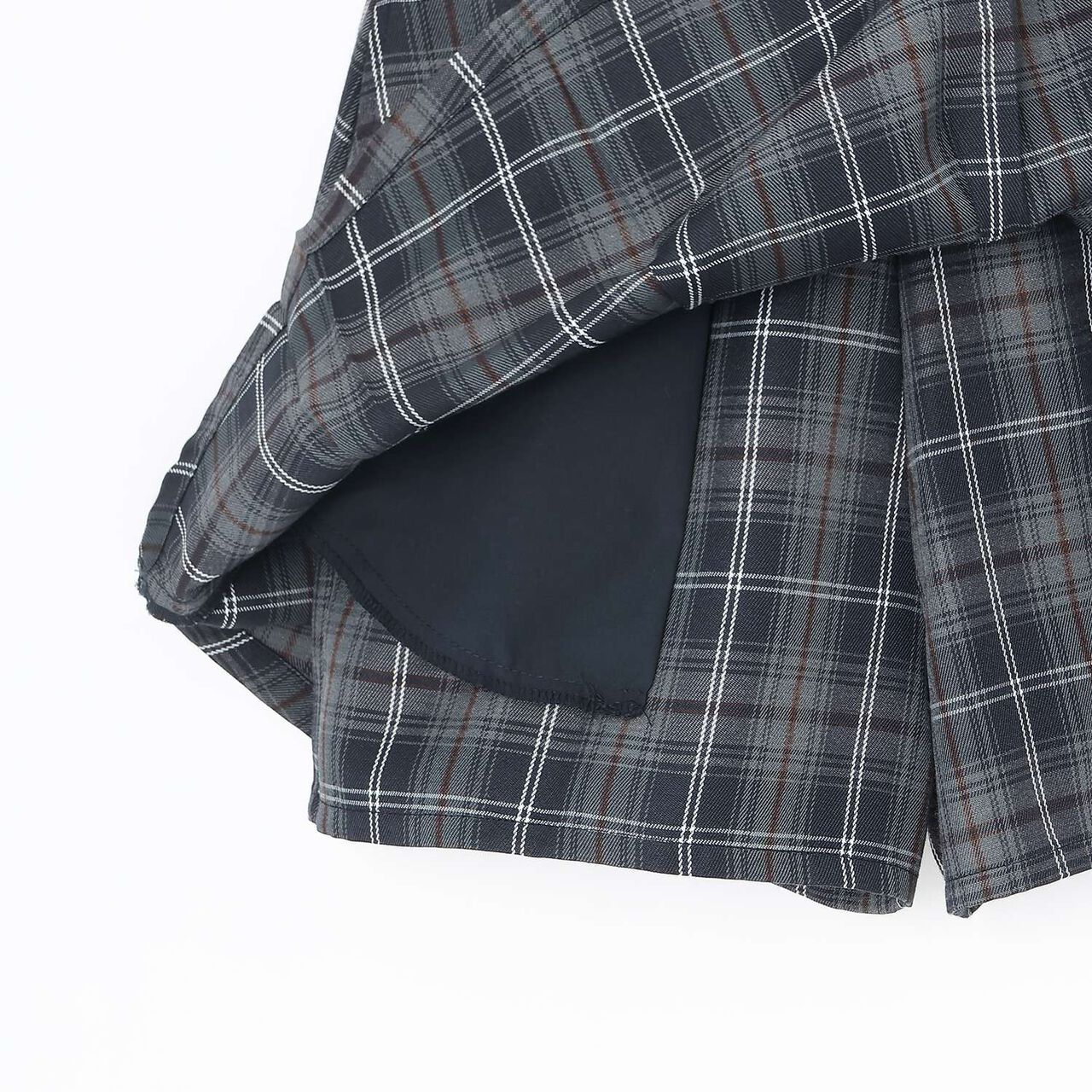 [LTXC] Style Boost Micro Mini Skirt with Shorts,Beige, large image number 18