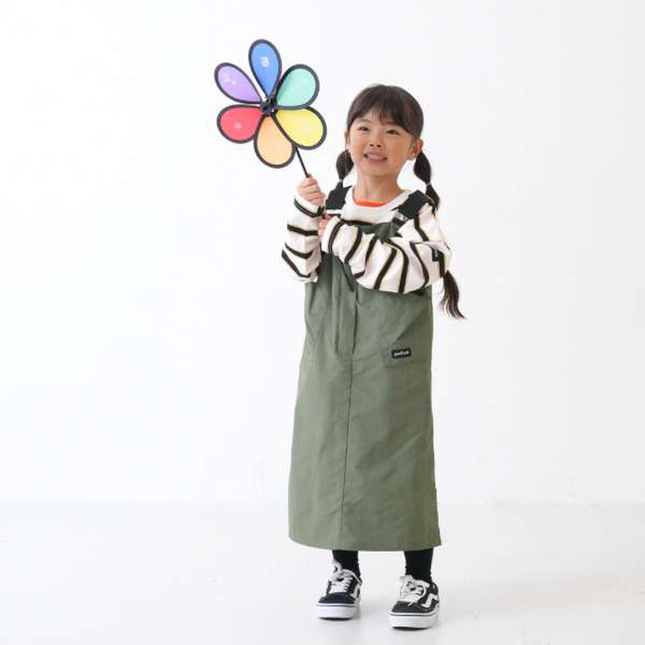 [Penfield] Water-Repellent Nylon Jumper Skirt,Olive, large image number 0