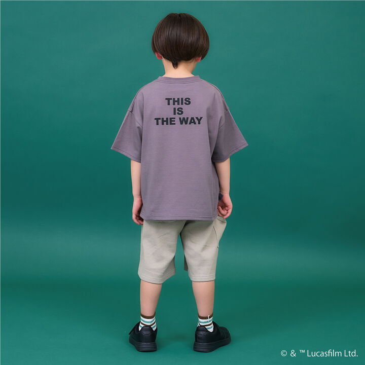 [STAR WARS] Stain Resistant Quick-Dry UV Logo Print Kaiteki Tenjiku Big T-Shirt,Black, medium image number 17