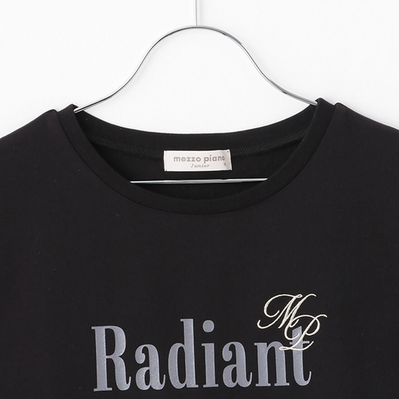 Mesh T-Shirt & T-Shirt Set,Black, large image number 10