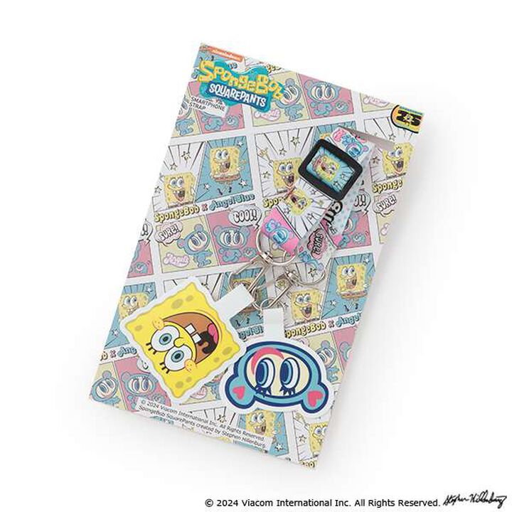 SpongeBob x Angel Blue Smartphone Strap,Multi color, medium image number 10